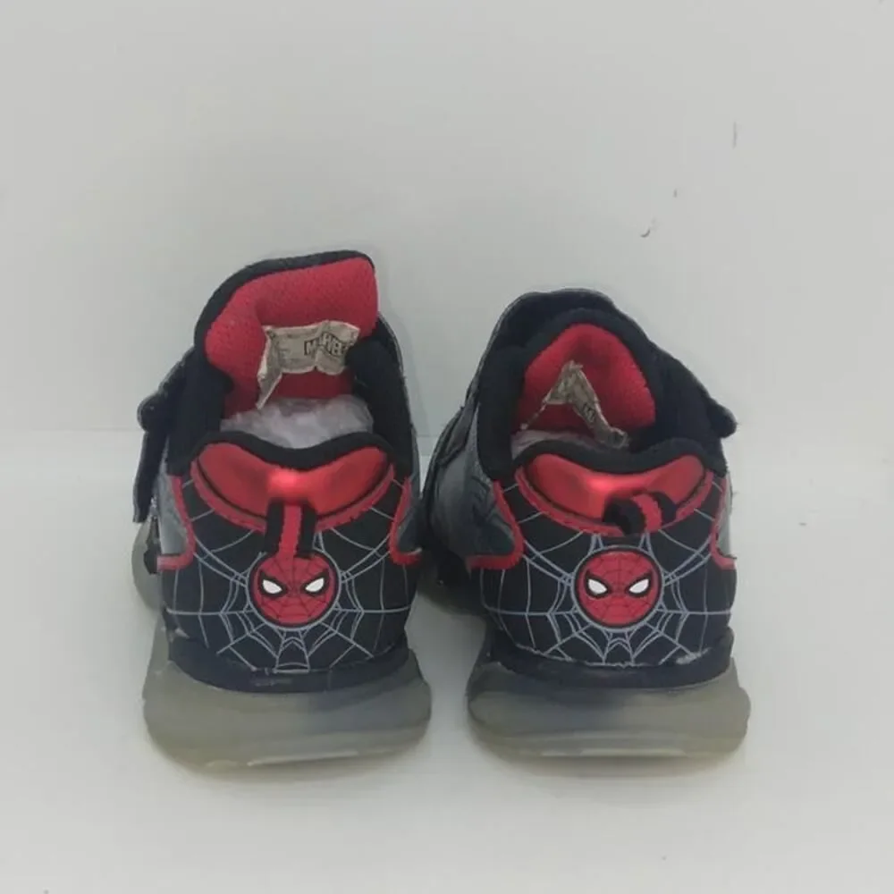 MARVEL SPIDERMAN Toddler Boys Light Up Graphic Sneakers - Size: 7T